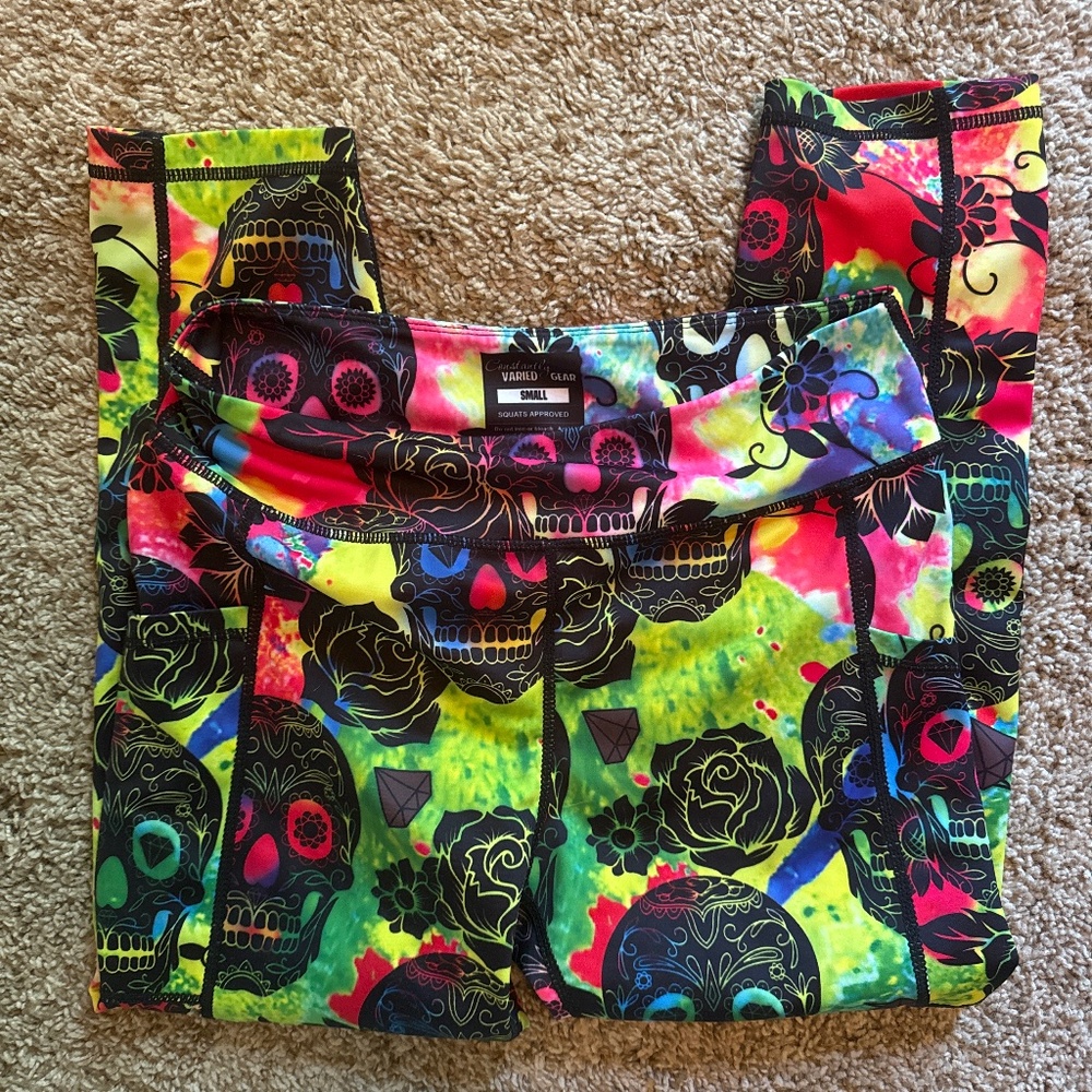 CVG skull leggings